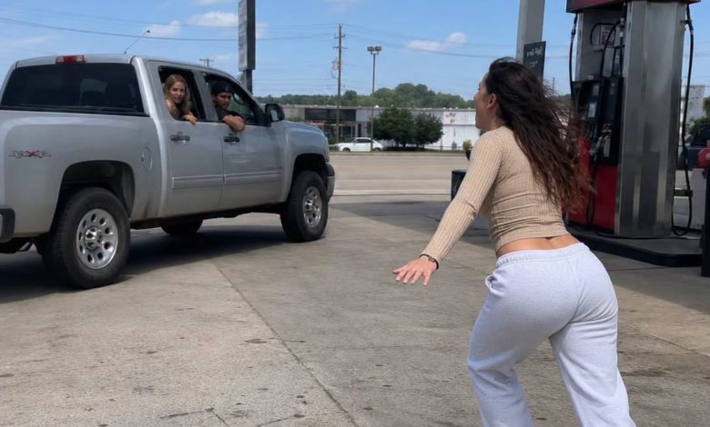 Shattered At The Gas Station